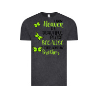 Vintage Black I know heaven is a beautiful place because they have my brother Vintage Tee - Bettercallsaul