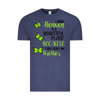 Vintage Denim I know heaven is a beautiful place because they have my brother Vintage Tee - Bettercallsaul