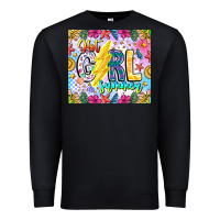Black hot girl summer Premium Sweatshirt - CowhideDigitalArt