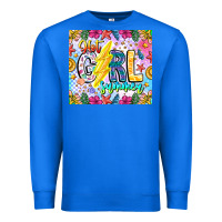 True Royal hot girl summer Premium Sweatshirt - CowhideDigitalArt