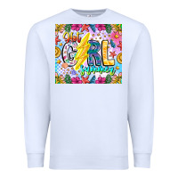 White hot girl summer Premium Sweatshirt - CowhideDigitalArt