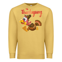 Antique Gold Thanksgiving family Premium Sweatshirt - tuanDangUi