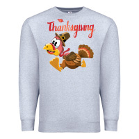 Heather Grey Thanksgiving family Premium Sweatshirt - tuanDangUi