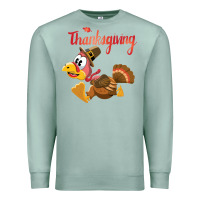 Seafoam Thanksgiving family Premium Sweatshirt - tuanDangUi