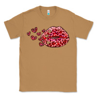 Toasted Coconut kiss with leopard and hearts Classic Tee - RanaPortraitStore