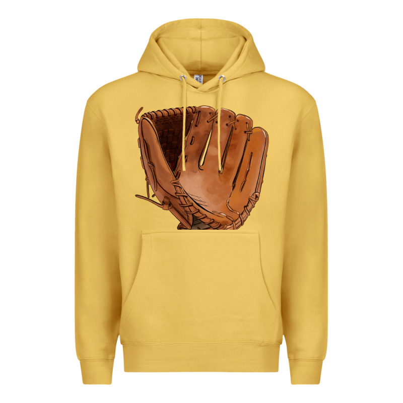 Baseball Glove Premium Hoodie by FaDigitalArtStudio | Teevron
