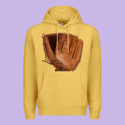 Baseball Glove Premium Hoodie Designed By Fadigitalartstudio