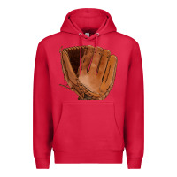 Cardinal baseball glove Premium Hoodie - FaDigitalArtStudio