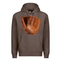 Coffee baseball glove Premium Hoodie - FaDigitalArtStudio