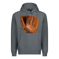 Rock baseball glove Premium Hoodie - FaDigitalArtStudio