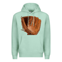 Seafoam baseball glove Premium Hoodie - FaDigitalArtStudio