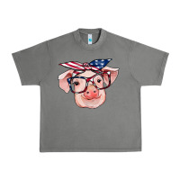 Tornado american flag with pig Urban Heavy Tee - RanaPortraitStore