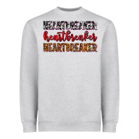Heather Grey heartbreaker olivia Heavyweight Sweatshirt - OliviaCreatesArt