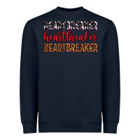 Navy heartbreaker olivia Heavyweight Sweatshirt - OliviaCreatesArt