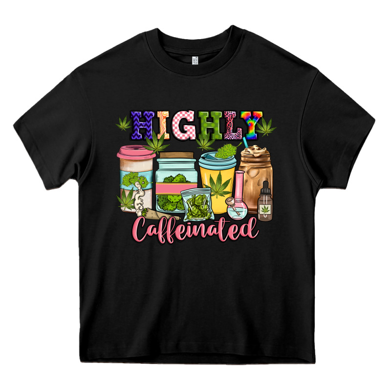 Highly Caffeinated Heavy Core Tee by JahusDesignShop | Teevron