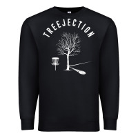 Black Disc Golf Funny Sports Tree Disc Golf Player Premium Sweatshirt - tuanDangUi