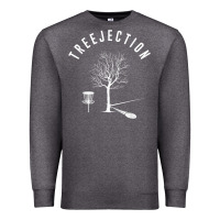 Charcoal Heather Disc Golf Funny Sports Tree Disc Golf Player Premium Sweatshirt - tuanDangUi