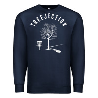 Navy Disc Golf Funny Sports Tree Disc Golf Player Premium Sweatshirt - tuanDangUi