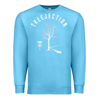 Ocean Blue Disc Golf Funny Sports Tree Disc Golf Player Premium Sweatshirt - tuanDangUi