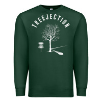 Sports Green Disc Golf Funny Sports Tree Disc Golf Player Premium Sweatshirt - tuanDangUi