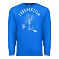 True Royal Disc Golf Funny Sports Tree Disc Golf Player Premium Sweatshirt - tuanDangUi