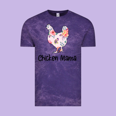 Chicken Mama Vintage Tee Designed By Bettercallsaul