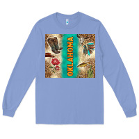 Colony Blue Oklahoma Long Sleeve Tee - TumblerDesignByShophia