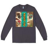 Smoke Oklahoma Long Sleeve Tee - TumblerDesignByShophia