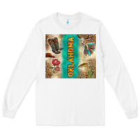 White Oklahoma Long Sleeve Tee - TumblerDesignByShophia