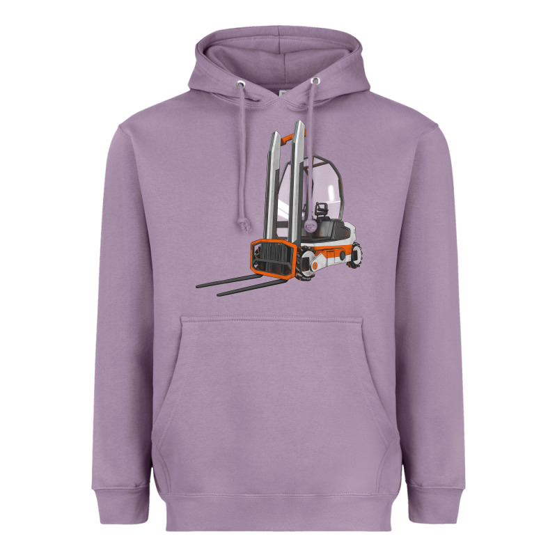 Forklift Heavyweight Hoodie by LillyAllenDesigns | Teevron