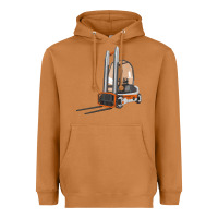 Meerkat Forklift Heavyweight Hoodie - LillyAllenDesigns
