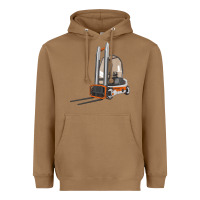 Toasted Coconut Forklift Heavyweight Hoodie - LillyAllenDesigns