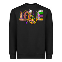 Black love nurse mardi gras Heavyweight Sweatshirt - OliviaCreatesArt