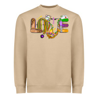 Mushroom love nurse mardi gras Heavyweight Sweatshirt - OliviaCreatesArt