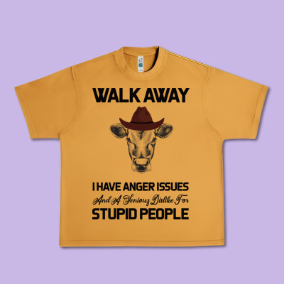 Trusting People Turned Me Into The Heifer I Am Tod  Black Urban Heavy Tee Designed By Bettercallsaul
