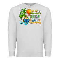 Dove Grey Is It Summer Break Premium Sweatshirt - CowhideDigitalArt