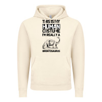 Vintage Artic This Is My Human Costume Im Really A Brachiosaurus Vintage Hoodie - Bettercallsaul