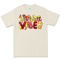 Bone softball vibes Premium Tee - MaliasSmallBusiness