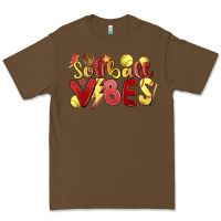 Cacao softball vibes Premium Tee - MaliasSmallBusiness
