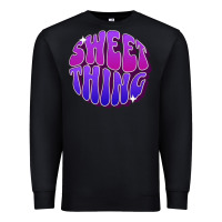Black editable sweet thing Premium Sweatshirt - tuanDangUi