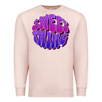 Pale Pink editable sweet thing Premium Sweatshirt - tuanDangUi