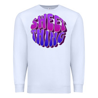 White editable sweet thing Premium Sweatshirt - tuanDangUi