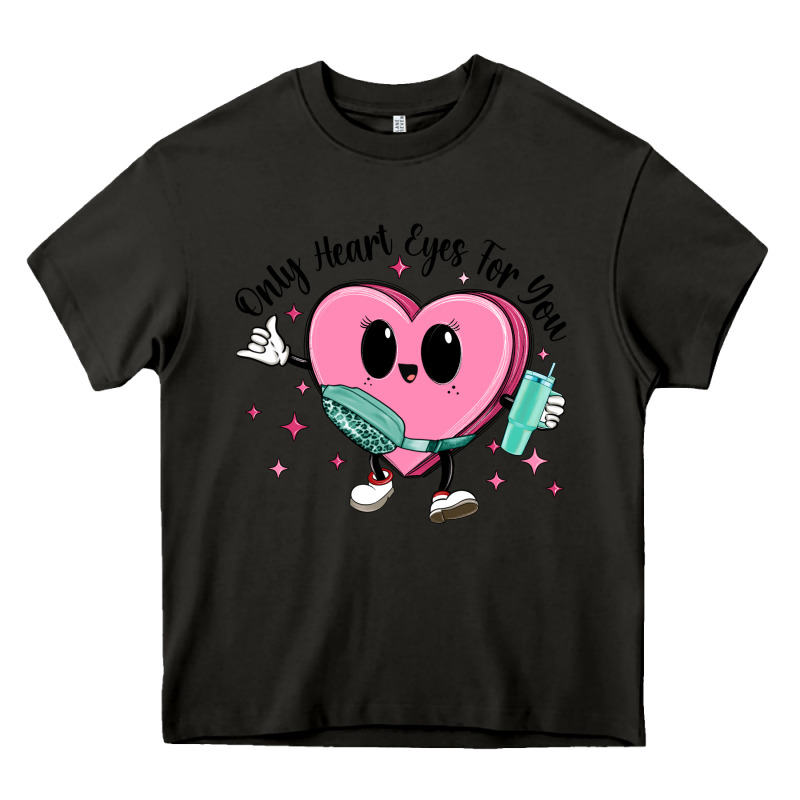 Only Heart Eyes For You Heavy Core Tee by MaliasSmallBusiness | Teevron