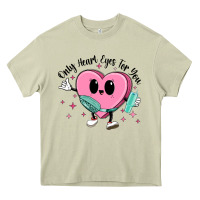 Mossy only heart eyes for you Heavy Core Tee - MaliasSmallBusiness