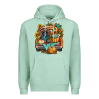Seafoam thanksgiving truck bbs Premium Hoodie - BundleAndBundleShop