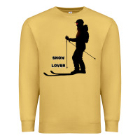 Antique Gold nighttime ski adventure Premium Sweatshirt - tuanDangUi