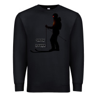 Black nighttime ski adventure Premium Sweatshirt - tuanDangUi