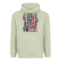 Matcha country music junkie Heavyweight Hoodie - CowhideDigitalArt