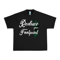 Climate Change Reduce Your Carbon Footprint Gift Urban Heavy Tee | Teevron