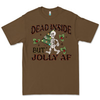 Cacao dead inside but jolly af Premium Tee - MaliasSmallBusiness